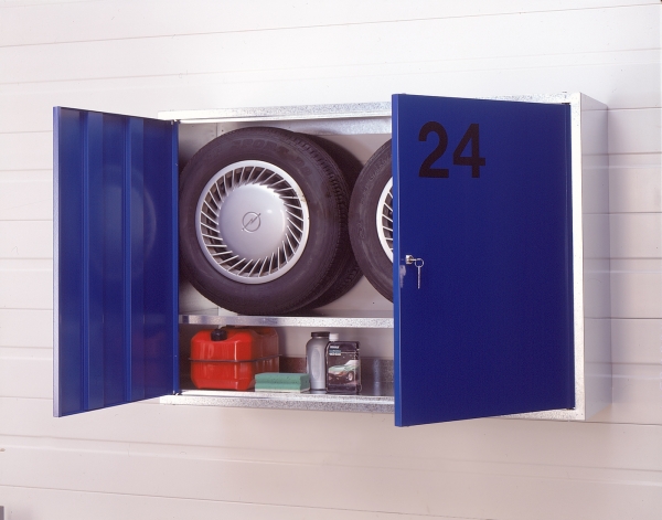 Stahlschränke aus feuerverzinktem Stahlblech - K. Schwizer AG